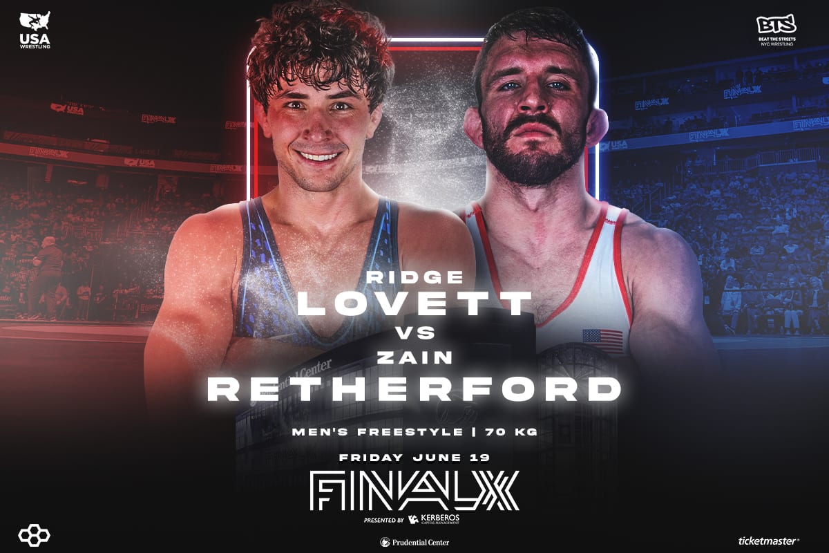 Ridge Lovett, Zain Retherford showdown set at 70 kg in men's